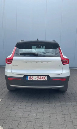 Volvo XC 40 cena 247900 przebieg: 1275, rok produkcji 2022 z Marki małe 46